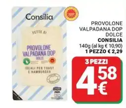 Supermercati Gulliver Provolone Valpadana DOP dolce Consilia offerta