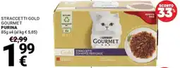 Supermercati Gulliver Straccetti Gold Gourmet Purina offerta