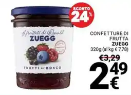 Supermercati Gulliver Frutti di bosco Zuegg offerta