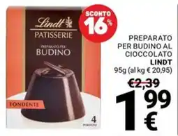Supermercati Gulliver Lindt Patisserie Budino offerta