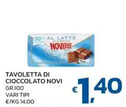 Ok Market Tavoletta di cioccolato Novi offerta