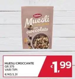 Ok Market Muesli croccante con cioccolato offerta