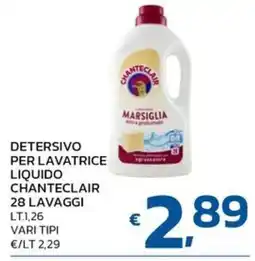 Ok Market Detersivo per lavatrice liquido Chanteclair offerta