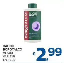 Ok Market Bagno Borotalco offerta
