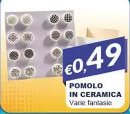 Mister Risparmio Pomolo in ceramica offerta