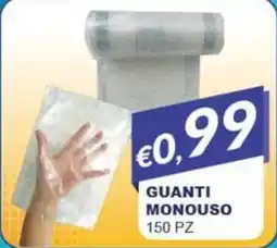 Mister Risparmio Guanti monouso offerta