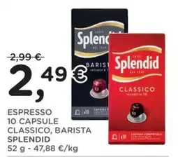 Orvea Espresso Classico, Barista Splendid offerta