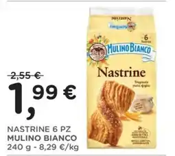 Orvea Nastrine Mulino Bianco offerta