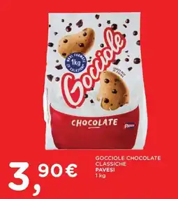 Orvea Gocci ole chocolate classiche Pavesi offerta
