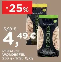 Orvea Pistacchi Wonderful offerta