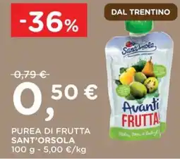 Orvea Purea di frutta Sant'Orsola offerta