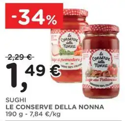 Orvea Sughi Le conserve della nonna offerta