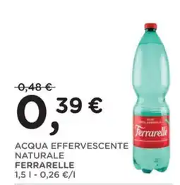 Orvea Acqua effervescente naturale Ferrarelle offerta