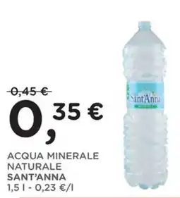 Orvea Acqua minerale naturale Sant'Anna offerta