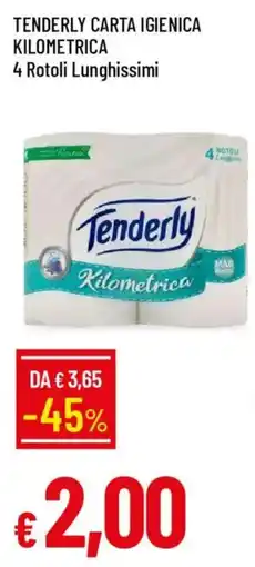 Galassia Tenderly carta igienica kilometrica offerta