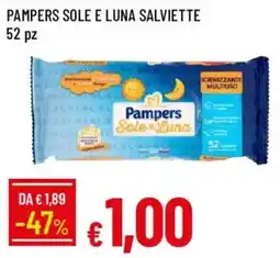 Galassia Pampers Sole e Luna salviette offerta