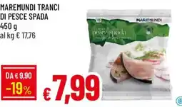 Galassia Maremundi tranci di pesce spada offerta