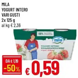 Galassia Mila yogurt intero offerta