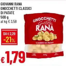 Galassia Gnocchetti classici di patate Rana offerta