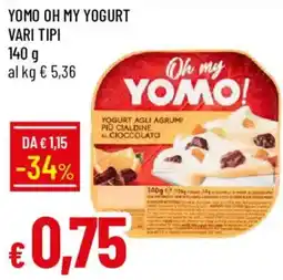 Galassia Oh my YOMO! Yogurt agli agrumi più cialdine al cioccolato offerta