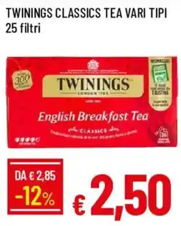 Galassia Twinings English Breakfast Tea Classics offerta