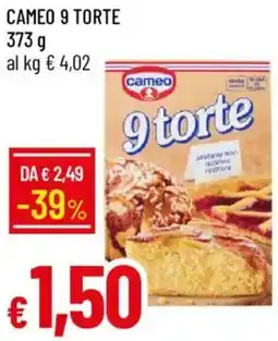 Galassia Cameo 9 torte offerta