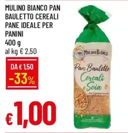 Galassia Mulino Bianco Pan Bauletto Cereali e Soia offerta