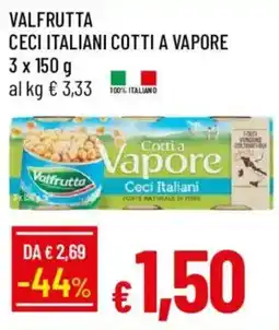 Galassia Valfrutta Ceci Italiani Cotti a Vapore offerta