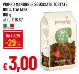 Galassia Pioppo mandorle sgusciate tostate offerta