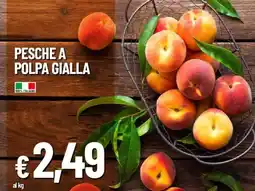 Galassia Pesche a polpa gialla offerta