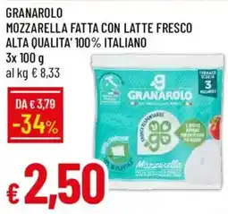 Galassia Mozzarella Granarolo offerta