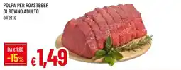 Galassia Polpa per roastbeef di bovino adulto offerta