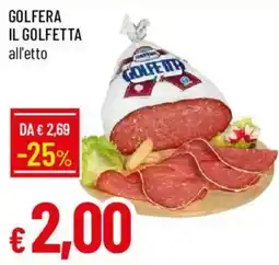 Galassia Il golfetta all'etto offerta