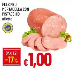 Galassia Felsineo mortadella con pistacchio offerta