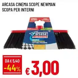 Galassia Scopa per interni Arcasa Cinema Scope Newman offerta