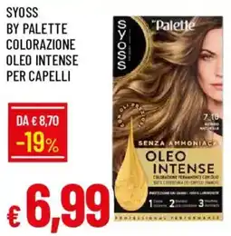Galassia Syoss by Palette colorazione oleo intense per capelli offerta
