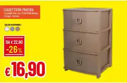 Galassia Cassettiera Pratika offerta