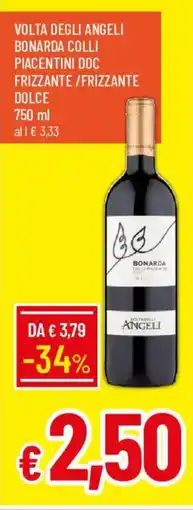 Galassia Volta degli Angeli Bonarda Colli Piacentini DOC offerta