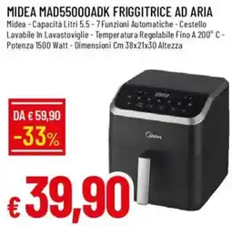Galassia Midea friggitrice ad aria offerta
