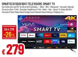 Galassia Smarteck 55uv10v1 televisore smart tv offerta