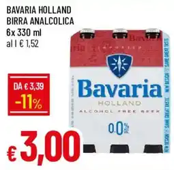 Galassia Bavaria Holland birra analcolica offerta