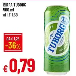 Galassia Birra Tuborg offerta