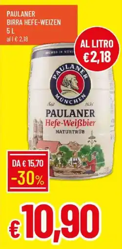 Galassia Paulaner birra hefe-weizen offerta