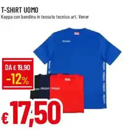 Galassia T-shirt uomo Kappa offerta