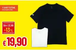 Galassia T-shirt cotone mezza manica Nike offerta
