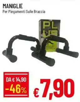Galassia Maniglie per piegamenti sulle braccia offerta