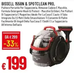 Galassia Bissell 1558N & Spotclean Pro offerta
