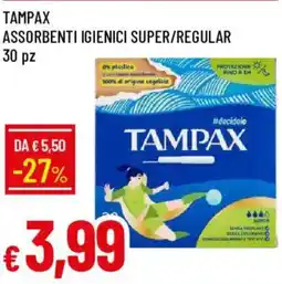 Galassia Tampax assorbenti igienici super/regular offerta