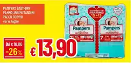 Galassia Pampers baby-dry mutandino offerta