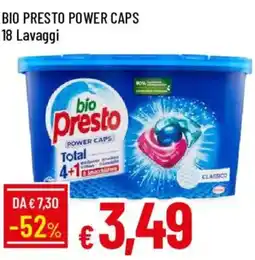 Galassia bio Presto Power Caps offerta